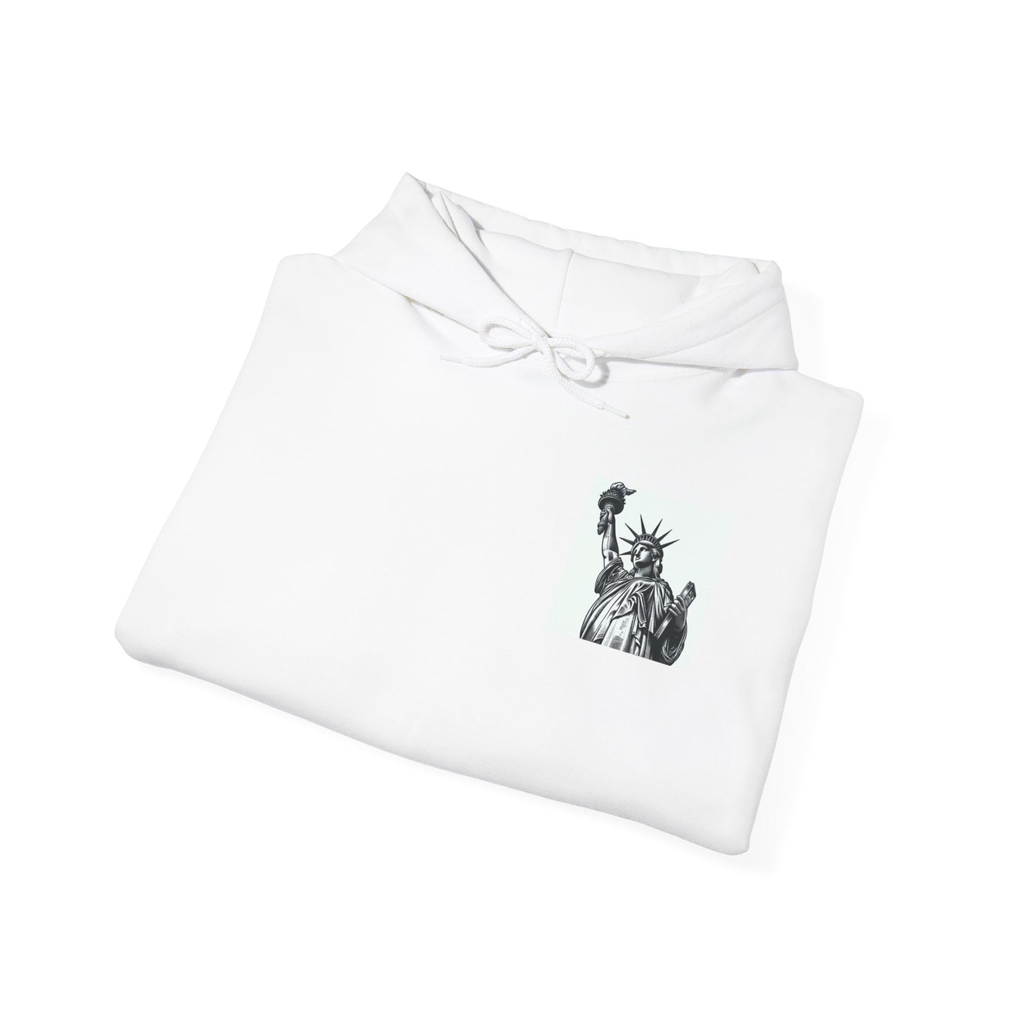 Unisex Heavy Blend AI generated Hooded Sweatshirt