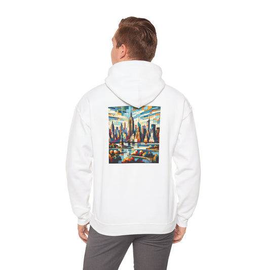 Unisex Heavy Blend AI generated Hooded Sweatshirt
